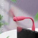 Cooling Mobile Phone Mini USB Fan for Power Bank Notebook Computer (Pink)