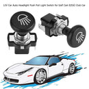 12V Car Auto Headlight Push Pull Light Switch for Golf Cart EZGO Club Car