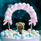 Decoration Soft Baby Shower Pompom Cloud Cake Flags Cloud Balloon Cake Topper