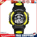 Multifunction Waterproof Boy Sports Electronic Children Watches (Yellow)