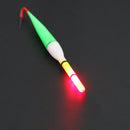 5pcs Illuminant Fishing Cork Plastic Floater LED Light Flashing Buoy Newly