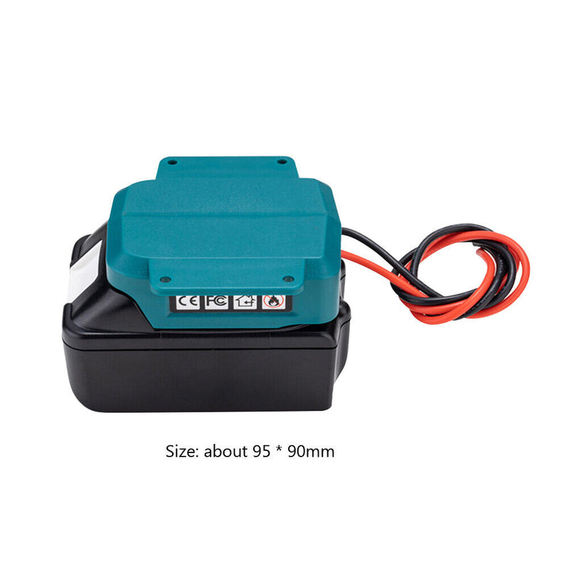 Battery Adapter for Makita 18V Lithium Battery Power Connector Converter Dock