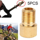 To Schrader Converter Bicycle Parts Tire Valve Adapter Bike Tube Pump Tool