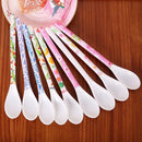 Flatware Children Porcelain Spoon Long Handle Coffee Sugar Melamine Scoop