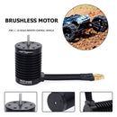 RC Cars Waterproof 4370KV Brushless Motor 60A ESC Kits for 1/10 (Black) Newly