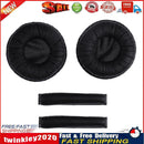 1 Pair Ear Pads w/Headband Cushions for Sennheiser PX100 PX200(Black) Newly