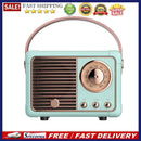 Retro Bluetooth-compatible Speaker Memory Card AUX Audio Playback Music Player