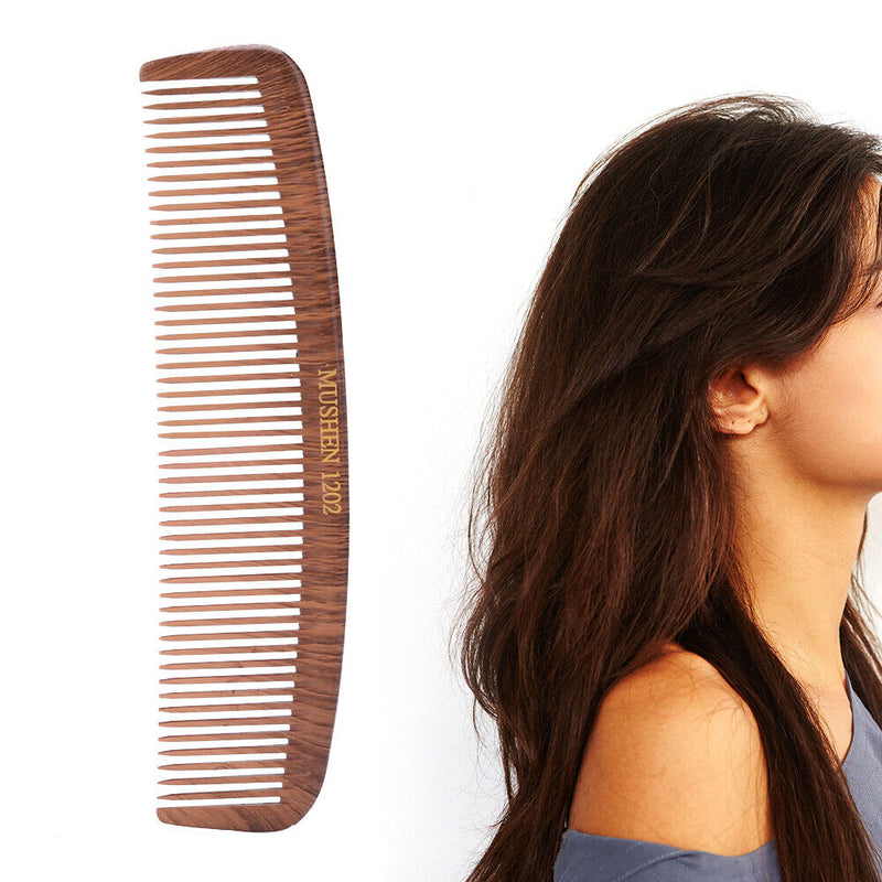 Wooden Smooth Comb Scalp Massage Anti Tangling Static Salon Hair Brush (02)