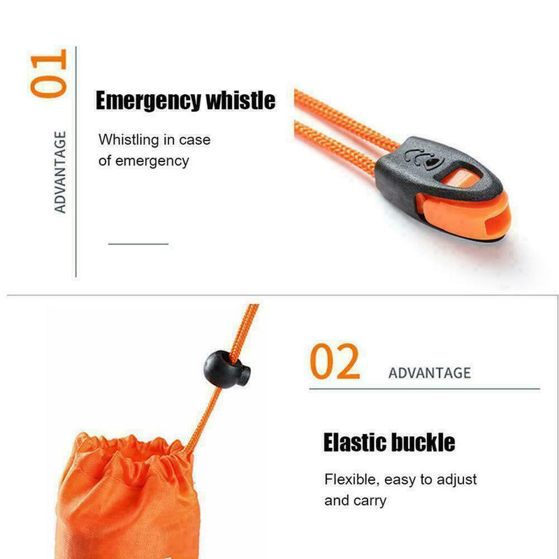 Outdoor Camping Tent Storage Bags Hiking Survival Emergency Pouchs S3T4 M2C8