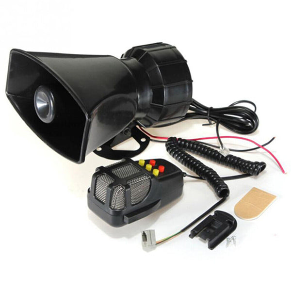 Car Multi-function Speaker Police Siren Motorcycle 12V 100W Multi-Tone Horn