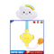 Kids Handheld Shower Head - Cloud Shaped Bathing Toys with Strong Suction