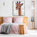 Painting By Numbers Kit DIY Clever Giraffe Canvas Oil Art Picture Craft