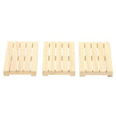 Cold Hot Wooden Cushion Insulation Mat Beverage Cup Pad Wood Coasters