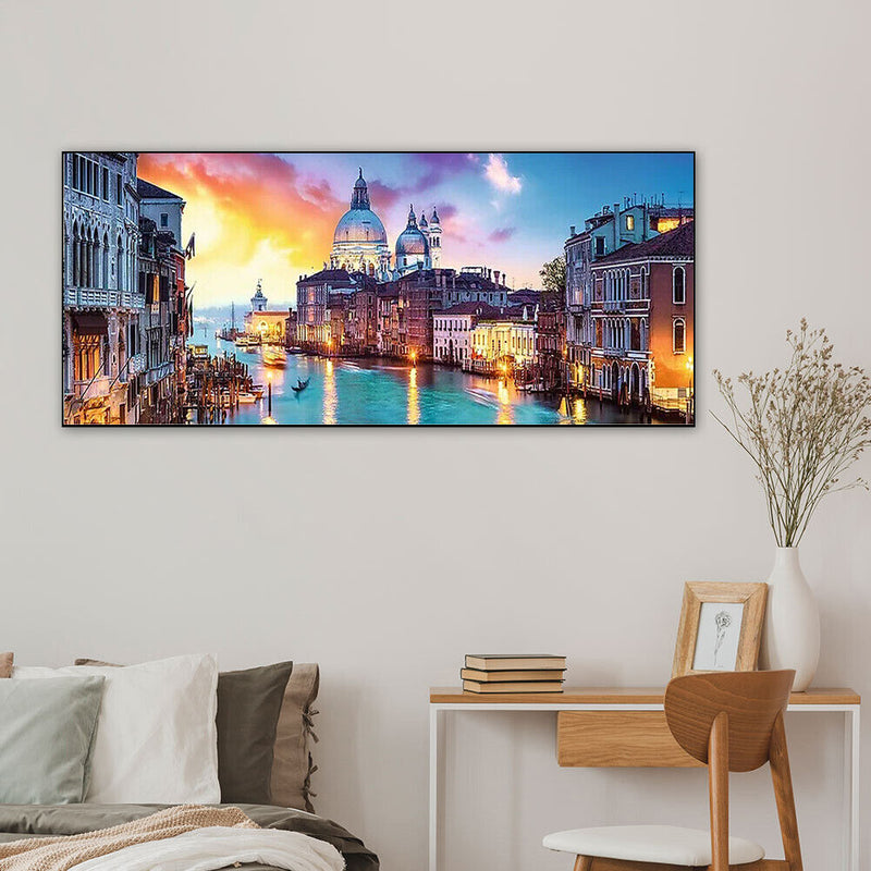 DIY Venice Zero Basis HandPainted Paint by Number Kits on Canvas Artcraft