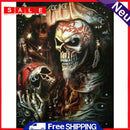 5D DIY Diamond Painting Skeleton Pirate Full Drill Rhinestone Mosaic Art Picture