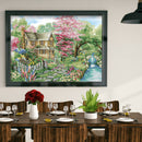 5D DIY Diamond Painting Four Seasons Full Drill Rhinestone Mosaic Art Picture