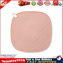 1pc Square Heat Resistant Placemat Waterproof Silicone Hanging Pad (Pink) Newly