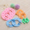 Pompom Maker Kit Knitting Crafts 4 Different Sizes Ball 8PC Making Tools Q5H3