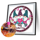 5D DIY Diamond Painting Valentine Leopard Goblin Full Round Drill Mosaic Ar