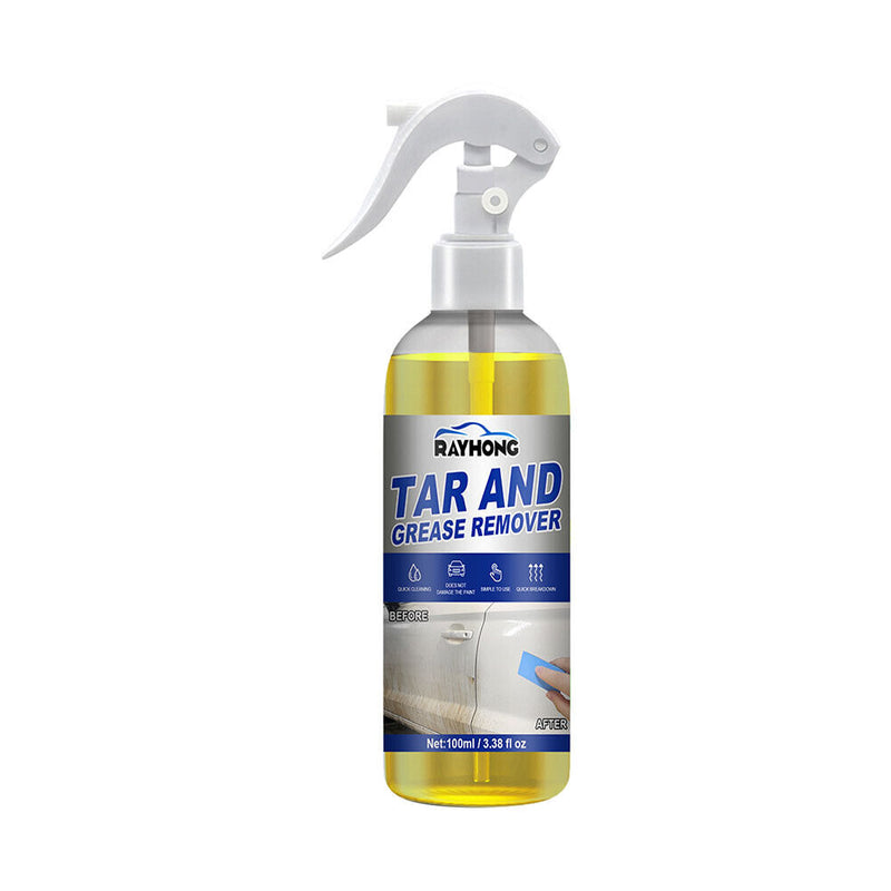 100ml Car Oil Tar Grease Cleaner Solvent Based Formula Exterior Cleaning Spray