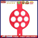 Pancake Egg Ring Maker Silicone Nonstick Kitchen Cooking Tool With 7 Holes