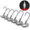 10pcs/Lot 3.5g 5g 7g 10g Tumbler Head Hook Jig Bait Fishing Hook Fish Lure To