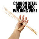 10pcs Weld Bars Cored Wire Carbon Steel Argon Arc Welding Rods (33cmx1.6mm)