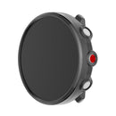 For Polar Vantage M/M2 Watch Case Half-Clad Cover Shell (Transparent Black)