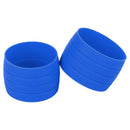 2x Fixed Gear Road Bike Handlebar Tape Fixing Ring Silicone Bar Wrap Sleeve L