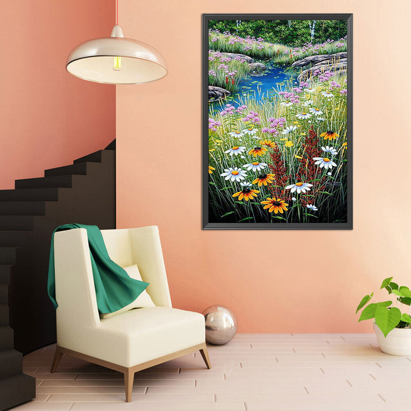 Paint By Numbers for Adults Beginner Flower Home Wall Living Bedroom Decoration
