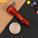 Alphabet Letters Wax Sealing Stamp Head Round Copper Stamps Craft Decor (B)