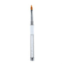Crystal Handle Gradient Manicure Nylon Hair Ombre Painting Brush Nail Art Pen