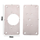 Hinge Repair Plate with Mounting Screws for Cabinet Drawer Window Repair