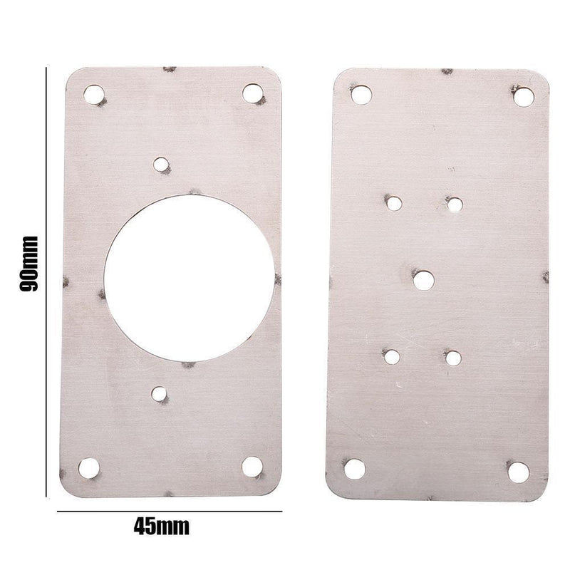 Hinge Repair Plate with Mounting Screws for Cabinet Drawer Window Repair