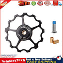 LEBYCLE 13T Bike Rear Derailleur Pulley Guide Bearing Jockey Wheel (Black) Newly