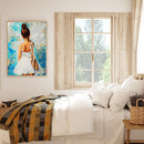 Ballet Girl Partial Oil Paint By Numbers DIY Handpainted on Canvas Wall Art