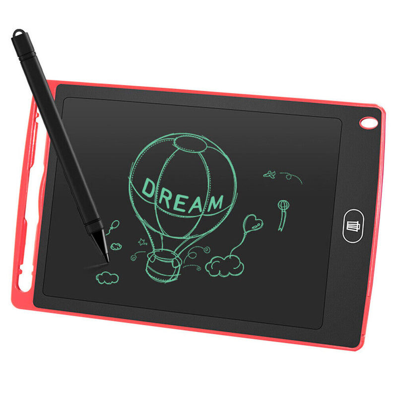 8.5 inch Digital LCD Writing Tablet Ultra-Thin Drawing Pad with Pen (Red)