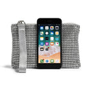 Fashion Women Rhinestone Wallet Wristlet Bag Ladies Glitter Pouch Purse