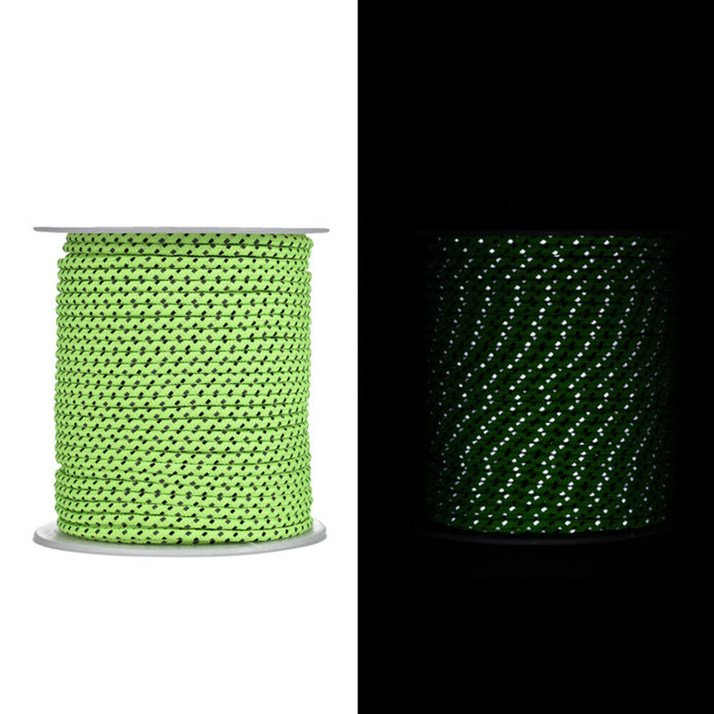 50m/roll Multifunctional Outdoor Camping Hiking Accessories Reflective Tent Rope