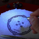 Marker Learning UV Counterfeit Lamp Drawing  Pecil Ballpoint Invisible Ink Pen