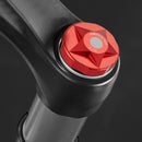 #A MTB Bicycle Front Fork Cap Aluminum Alloy Air Gas Valve Cover Shock Absorptio