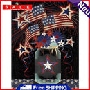 5D Diamond Painting Independence Day Full Round Drill Rhinestone DIY Wall Arts