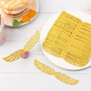 Wings Cake Decor Chocolate Decoration Hollowed Wings Toppers Dessert Toppers