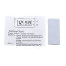 LCD Illuminated Digital Car Car Car Truck Dashboard Date Time Calendar Black