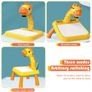 Kids Drawing Projector Table Smart Drawing Board Toddler Learning Paint Tools