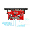 DC 8V-24V 2x60W Stereo Bluetooth-compatible Amplifier MP3 Player Decoding B