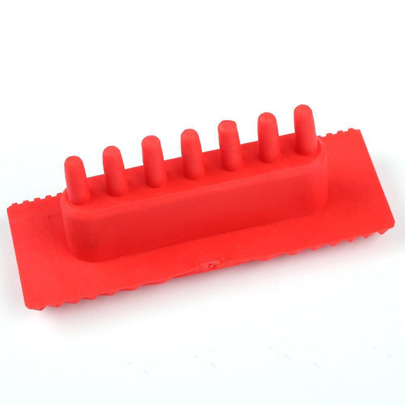 2pcs Rubber Red Cylinder Wood Grain Graining Wall Paint DIY Painting Tools