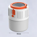 V65 Solar LED Camping Light USB Rechargeable Lantern Outdoor Tent Lamp (A) Newly