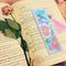 DIY Flower Special Shaped Diamond Painting Leather Tassel Bookmark Crafts Newly