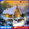 Snow House Rhinestone Mosaic Kit 5D DIY Full Drill Diamond Painting (B2338)